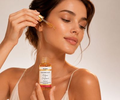 Ulei de față cu cătină, mandarin și ylang ylang, pentru revitalizare și răsfăț natural.