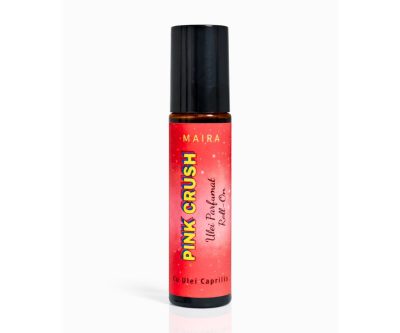 Ulei parfumat tip roll-on Pink Crush 10 ml, parfum dulce feminin fără alcool, cu miros persistent.