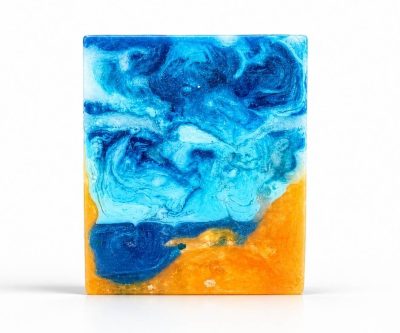 sapun cu glicerina savage parfum barbatesc fresh marin 100g cu design inspirat de valuri si nisip