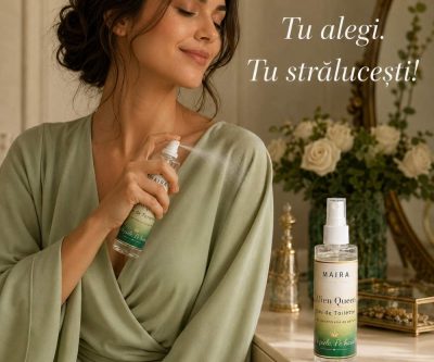 Eau de Toilette Alien Queen 100 ml, parfum ambrat floral cu bergamotă, apă de cocos, iasomie, vanilie și lemn de cașmir