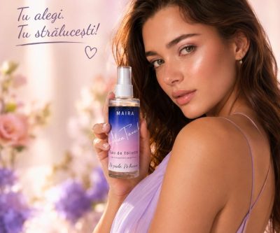 Eau de Toilette Alien Touch 100 ml, parfum floral fructat cu citrice, iasomie, trandafir, orhidee, vanilie și mosc