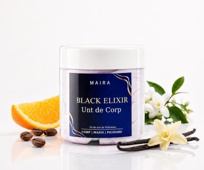 Unt de corp , cu hidratare intensă și parfum floral-lemnos, note de lime, iasomie, vanilie și ambră.