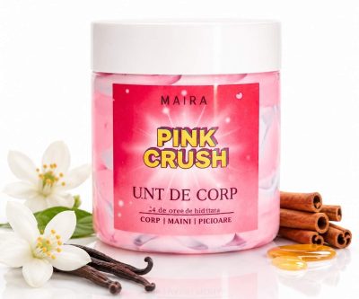 unt de corp parfumat dulce cu vanilie senzuala si mosc feminin