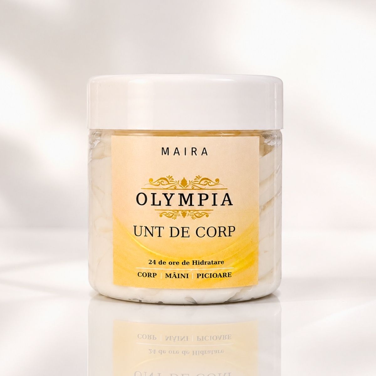 unt-de-corp-olympia-maira-hidratare Unt de corp Olympia MAIRA textura aerata roz hidratare 24h aroma portocala cocos iasomie